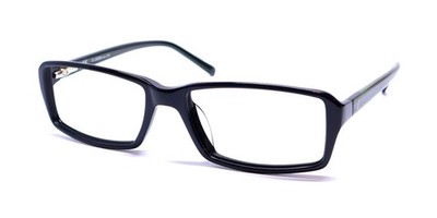 LOZZA VL1882 COLOR 0700 BLACK FULL-RIM SHAPE 53-17-140 FAMOUS BRAND EYEGLASSES