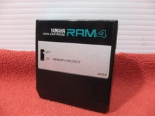 Yamaha RAM4 Data Memory Cartridge for DX7 ii FD/D/S TX802 RX 5/7 / New Battery