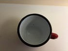 SMALTUM Czech Enamelware  12 oz. Cup, Cats On A Red, Pre- Owned — photo 4