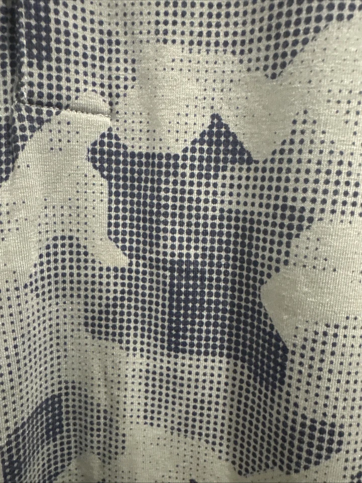 Camisa polo de golf Adidas para hombre estampada XL verde nueva Foto 3 de 4