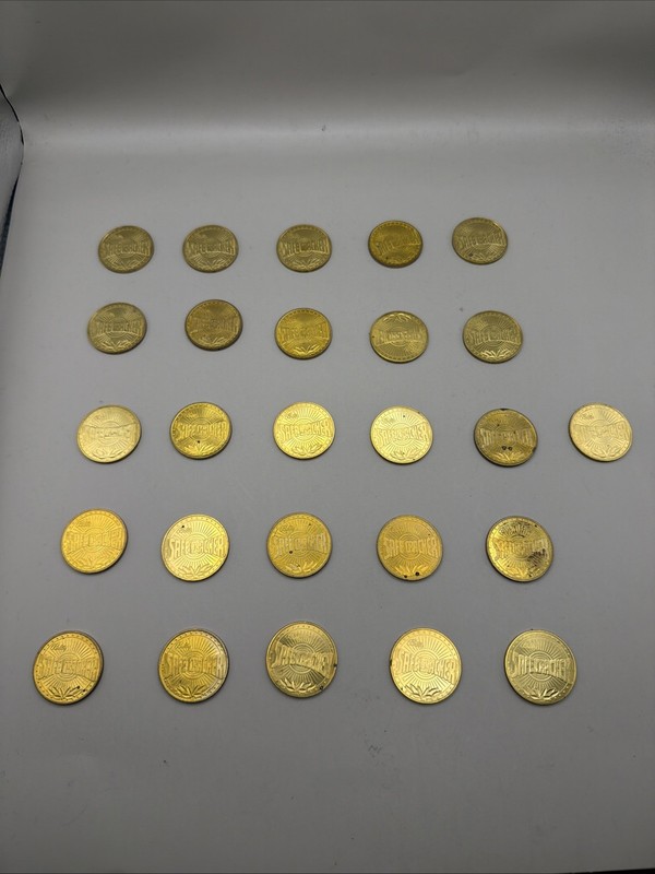 Bally’s Safe Cracker 26 Tokens Rare (ACME $ Amor)
