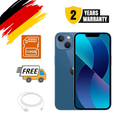 NEU Apple iPhone 13 mini - 128GB - Blau (Ohne Simlock)   24 Monate Garantie OVP
