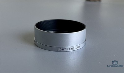 LIGHT LENS LAB L-E39 Lens Hood E39 Brass Body Small E39 Black Silver Paint New