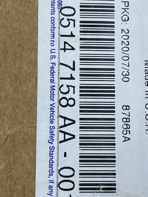 2004-2020 DODGE RAM 1500 2500 3500 паровая канистра от оригинального производителя No 5147158aa - Изображение 4 из 4