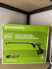 Greenworks 24V 600 PSI Battery Pressure Washer, w/ 4Ah USB Battery and Charger