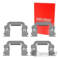Quick Brake MONTAGE-SATZ BremsbelÄGe ZubehÖR Vorne Passend FüR Nissan Patrol | 1