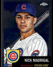 NICK MADRIGAL 2022 TOPPS CHROME PLATINUM ANNIVERSARY CHICAGO CUBS #148