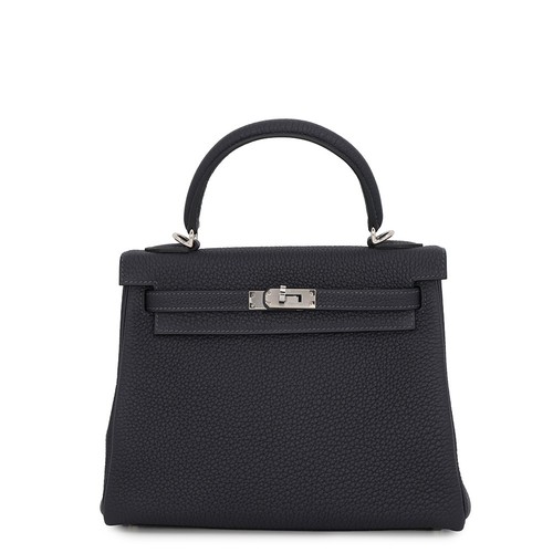 HERMES Kelly Retourne Size 25 Togo Leather Caban