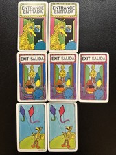 Big Bird; Vintage 1978-1982 Sesame Street See/Know Cards - Lot of 7