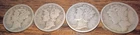 FOUR SILVER MERCURY DIMES -   1.49  SHIPPING.     Priced below melt value