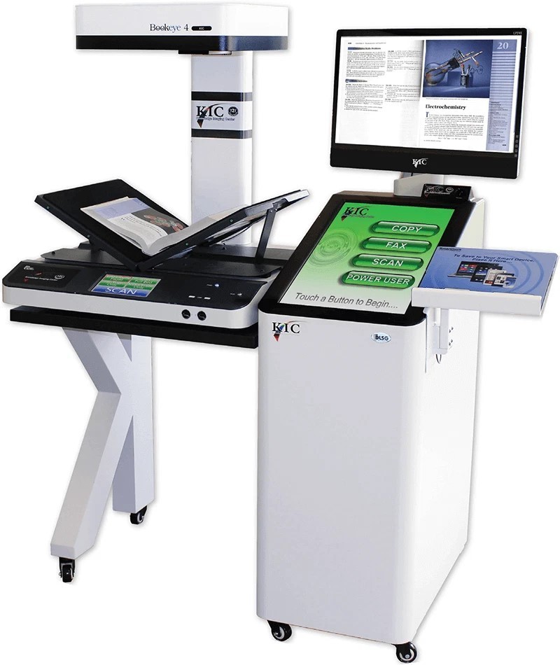 Bookeye 4 KIC Overhead Book Scanner Professional Imaging Station ...
