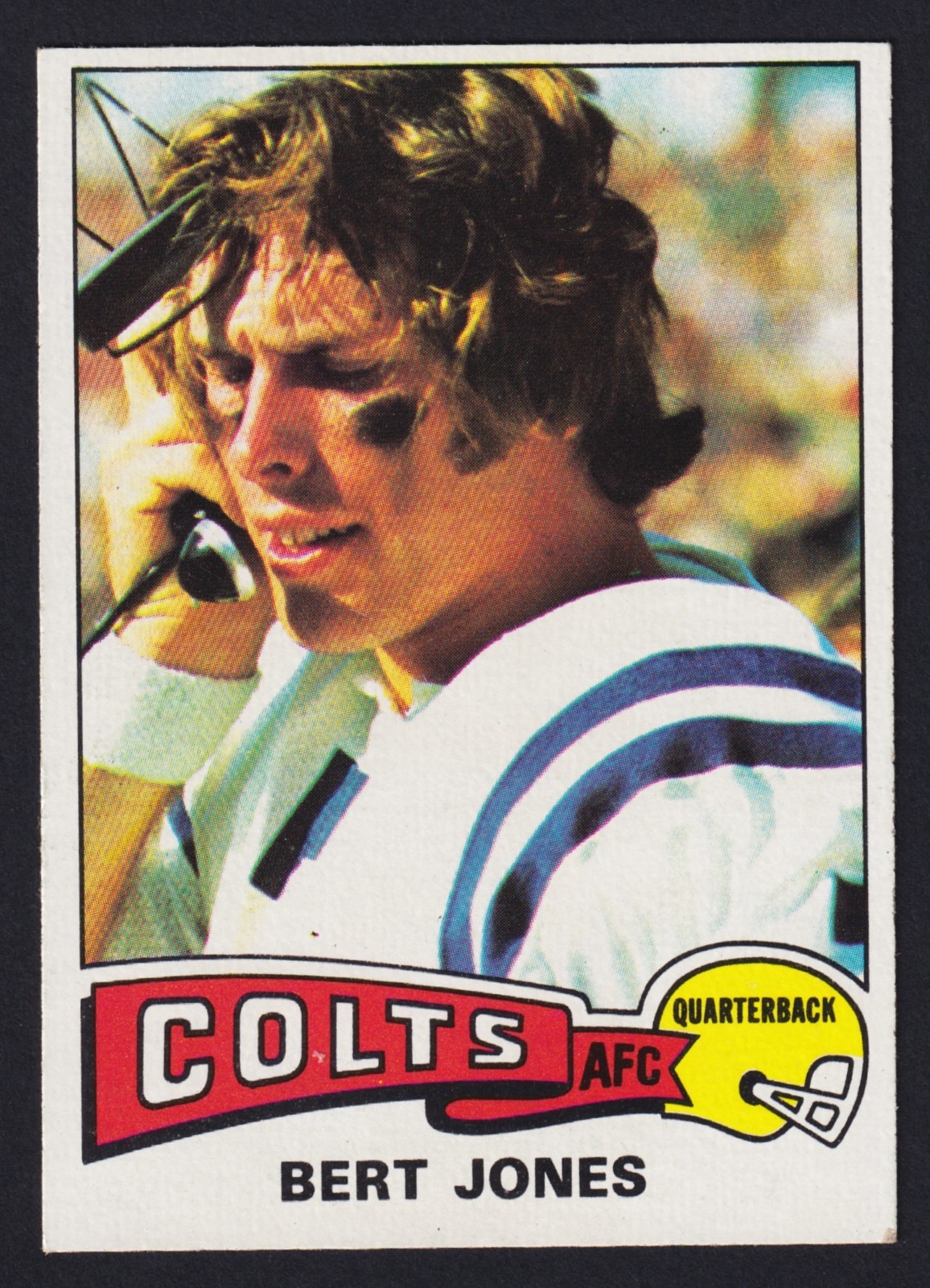 1975 Topps Bert Jones #199 Colts Vintage NFL VG-EX