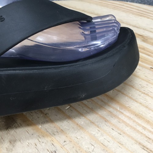 Crocs Damen-Sandalen 7 Getaway Plateau Strand Flip-Flop schwarz Keilabsatz 209410 - Bild 3 von 18