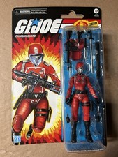 Gi Joe Classified Figure Retro Cobra Female Crimson Guard