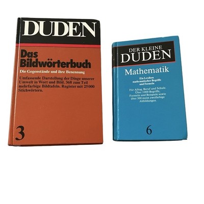 Der Große Duden Bildwörterbuch der deutschen Sprache 1958 Illustrated Dictionary