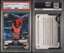2025 Topps Now WWE Speed 15 Streaming Superstar Enters Royal Rumble PSA 10