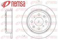2X Bremsscheibe Remsa 6083.00 2 Bremsscheiben