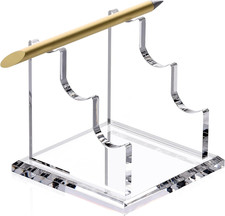 3 Tier Acrylic Pen Holder Display Stand, Clear Desk Pencil Rack  Shop
