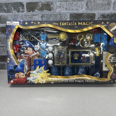 Disney Fantasia Magic Set Mickey Mouse Over 400 Tricks Kids 6+ Plus Bonus Poster