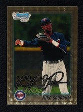 2010 Bowman Draft Chrome Draft Picks Superfractor 1/1 Niko Goodrum #BDPP33 10jj