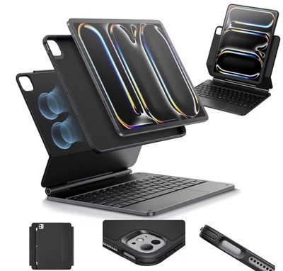 ESR iPad Pro 11 Inch Case with Keyboard (M4, 2024), iPad Pro 11(5th Gen)