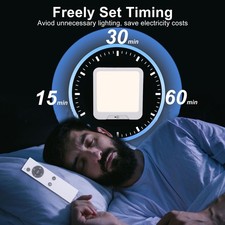 Motion Sensored Closet Light With Remote Control For Shower Lighting