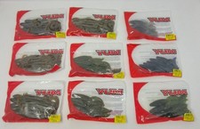 Yum Crawdad / Lizard Swim Bait 6 Count Pack NEW Lot Of 9 Packs