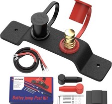 Battery Jump Post Kit Terminals Relocation For Car Trucks Rv Tractor Mower Boats