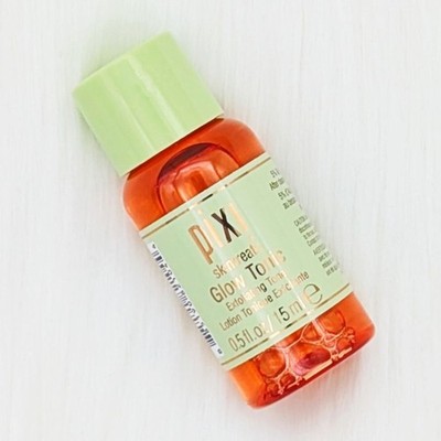 PIXI BEAUTY Glow Tonic - 15ml / .5 fl oz - Travel Size - Brand NEW