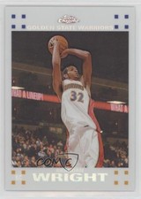 2007-08 Topps Chrome White Refractor /99 Brandan Wright #158 3c7
