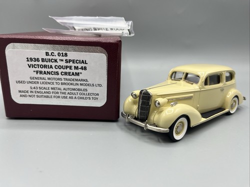 1/43Brooklin Models The Buick Collection 1936 Special Victoria M-48 #BC018