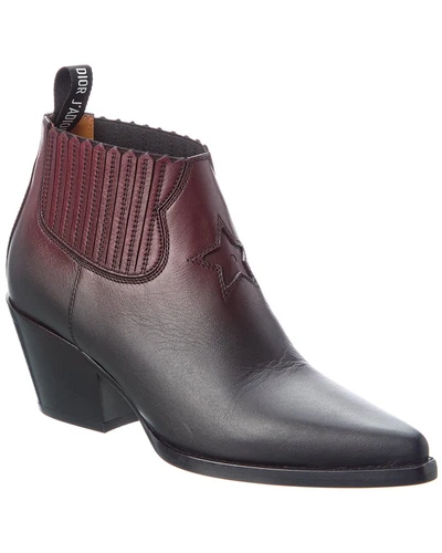 Bottines femme Dior L.A en cuir noir 35,5