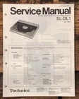 Technics / Panasonic SL-DL1 Turntable  Service Manual *Original*