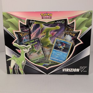 pokemon trading card game virizion v box POKEMON TCG VIRIZION V BOX TRADING CARD GAME main image 1