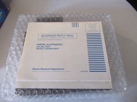 Mattel Intellivision Intellivoice Voice Synthesis Module 3330 With 5 Games Lot