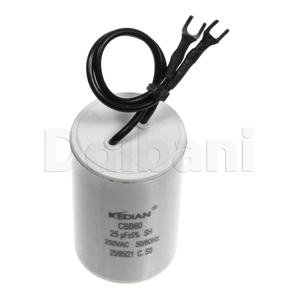 Condensatore CBB60 60uF 300VAC Per Motore HVAC 45x95mm 50/60Hz - Foto 5