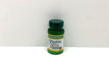NEW Nature's Bounty Biotin 5000 MCG Hair Skin Nails Quick Dissolve Tablets 2028