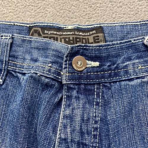 Southpole Men’s Vintage Y2K Loose Baggy Rare,Jeans Size 36,Blue,Denim - Picture 17 of 20