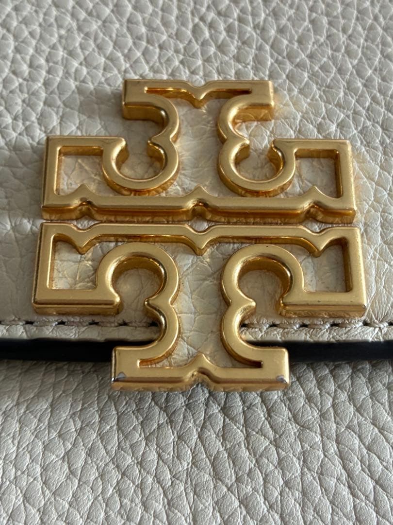 Tory Burch 2-Way Chain Shoulder Handbag Leather Ivory Women's From Japan thumbnail 16