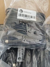 DirecTv HDMI Cable 6 ft Black Lot of 180 36 bags of 5