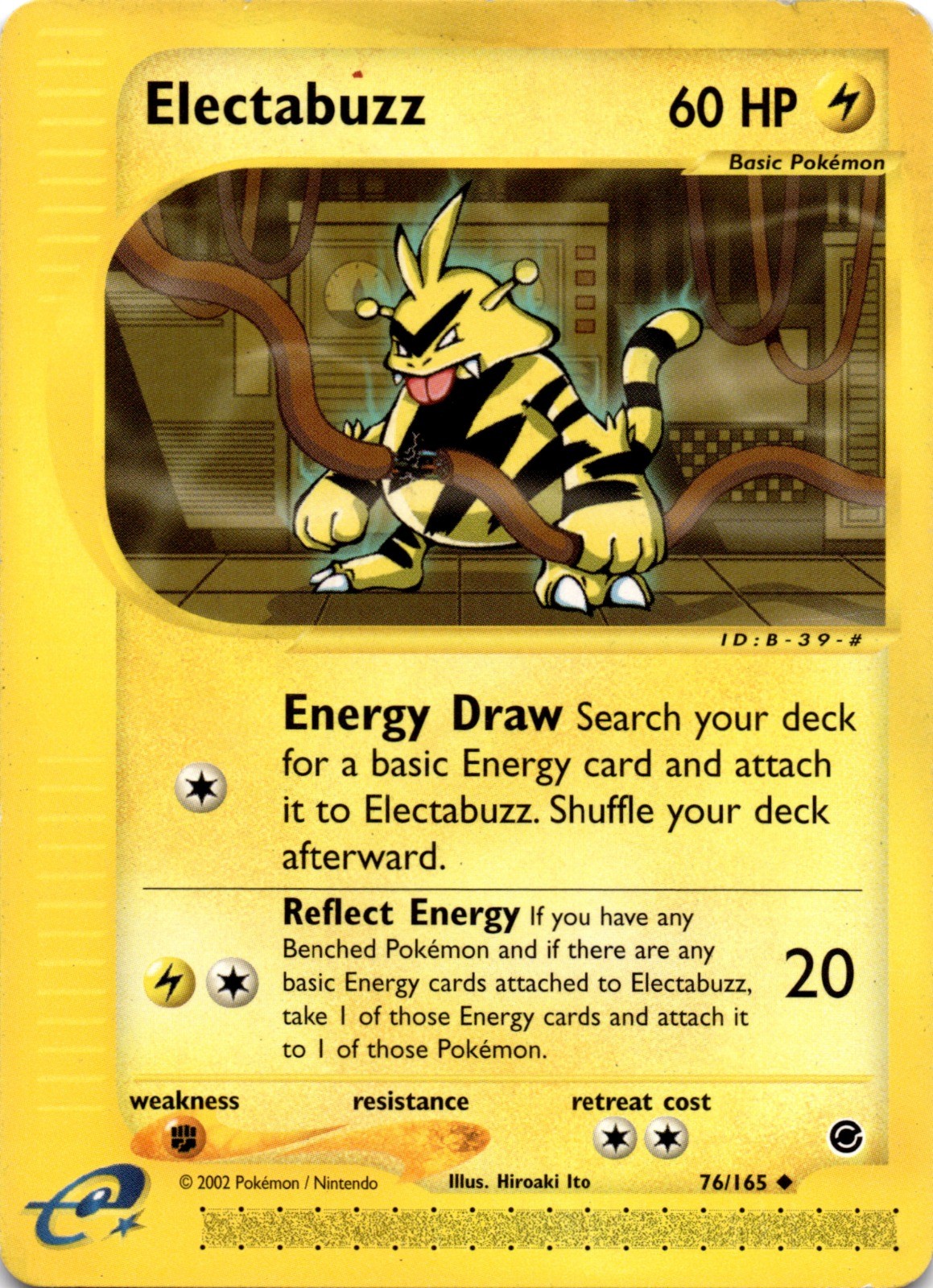 Electabuzz Uncommon Expedition 076/165 MP