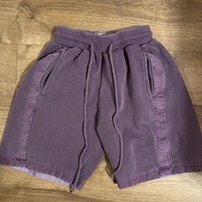 MITCHELL & NESS NBA HWC LOS ANGELES LAKERS 1984-85 WASH OUT SWINGMAN SHORTS XS