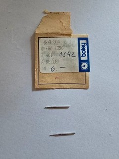 Original Omega Ersatzteil: Aufzugswelle (A Welle) für Kaliber 1342