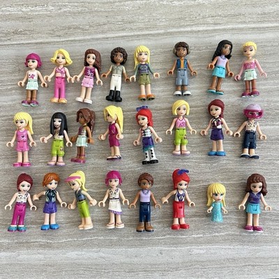 6x Lego Friends Randomized Mini-Dolls Minifigures Cute Girls Party
