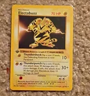 Pokemon 1st edition Shadowless Electabuzz Base Set 20/102 WOTC LP Rank: Rare