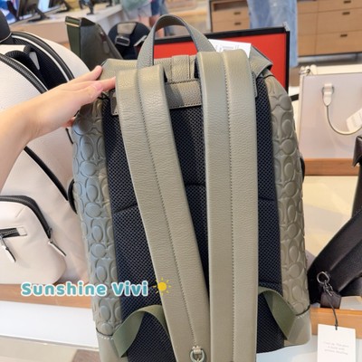 Coach Olive and Cream Backpack Coach backpack cream - Gem main image 4