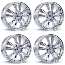 Set Of 4 17in Chrome Alloy Wheel Rims For 2005 Chevrolet 17x7 5x114.3 Et40 Set Of 4 17in Chrome Alloy Wheel Rims For 2005 Chevrolet 17x7 5x114.3 Et40