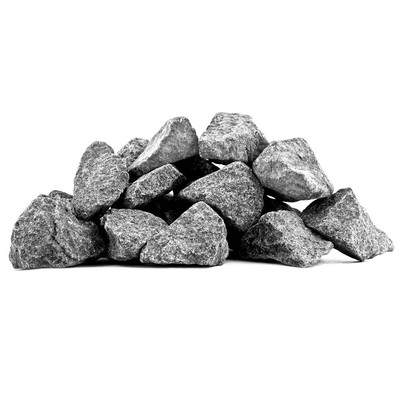 Tylö Saunasteine aus Diabas, gewaschen 20 kg Aufgusssteine Sauna Steine Erhitzen