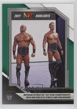 2022 Panini WWE NXT 2021 Highlights Green Fabian Aichner Ludwig Kaiser #38 02l5