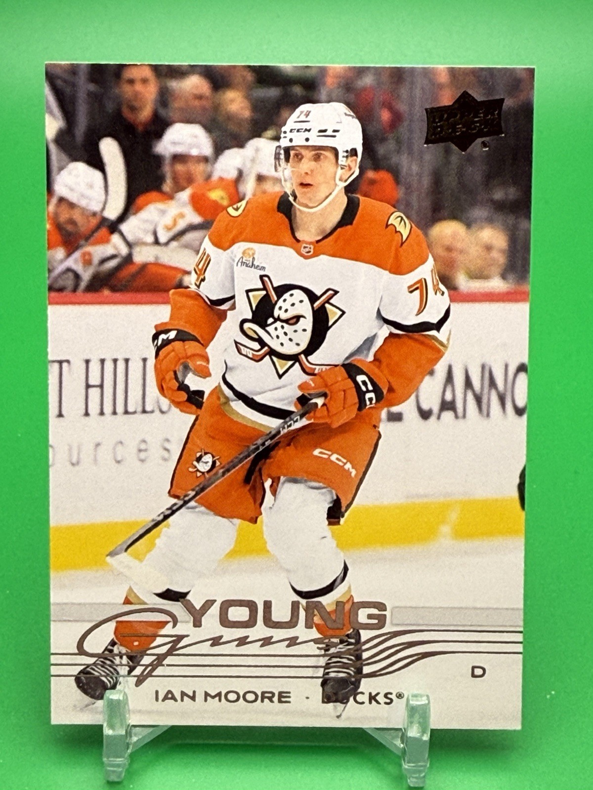 Ian Moore 2025-26 Upper Deck Young Guns #232 Anaheim Ducks RC FREE SHIPPING RC